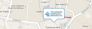 London Mortgage Broker, Independent Mortgage Adviser, map